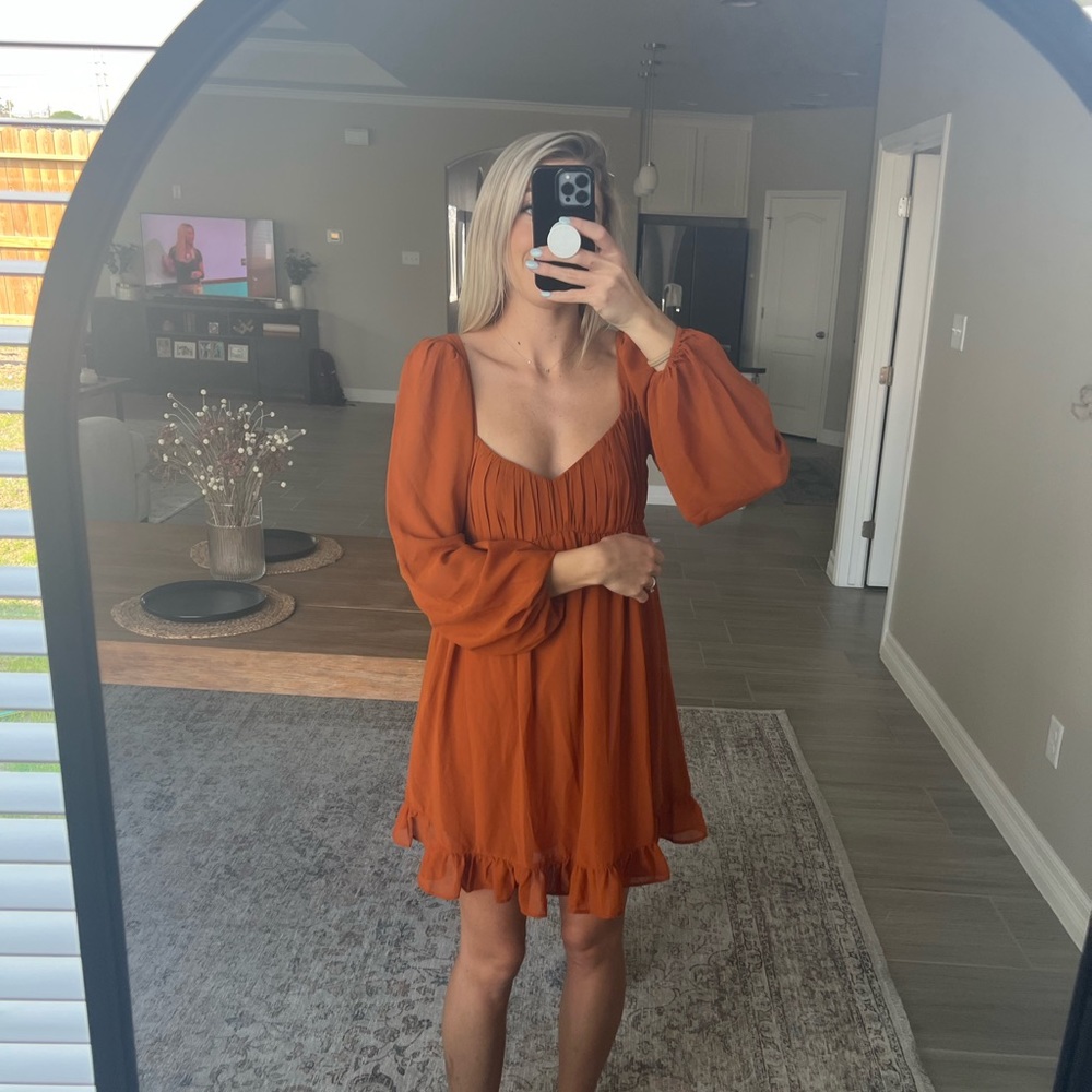 COPY - Orange Abercrombie Dress